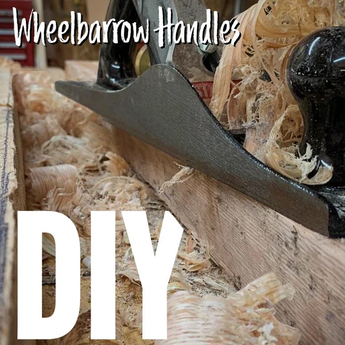 DIY Wheelbarrow Handles
