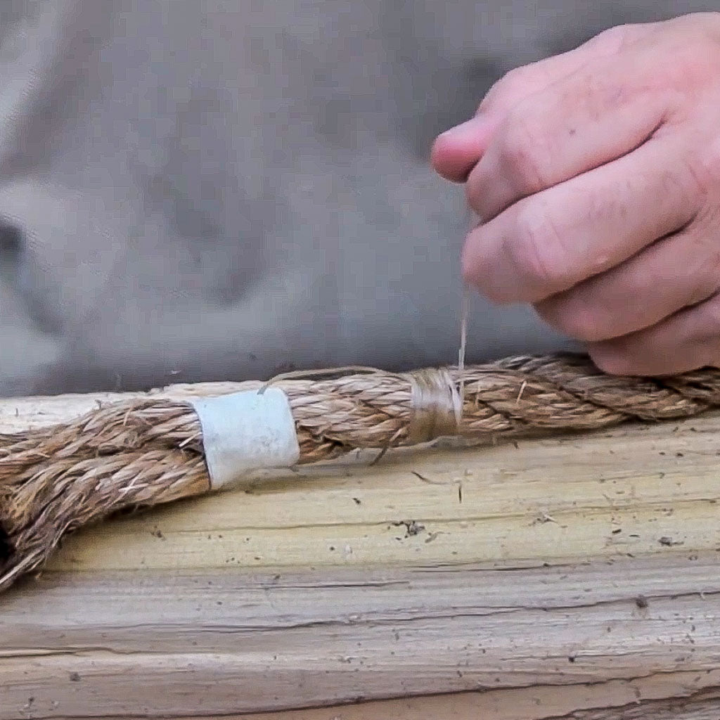 Knot tying fix – whipping knot