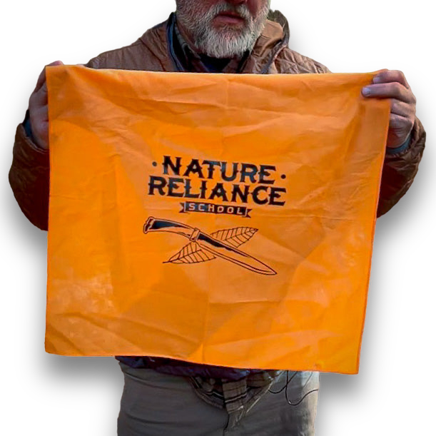 Extra Large Bandana with Nature Reliance Logo