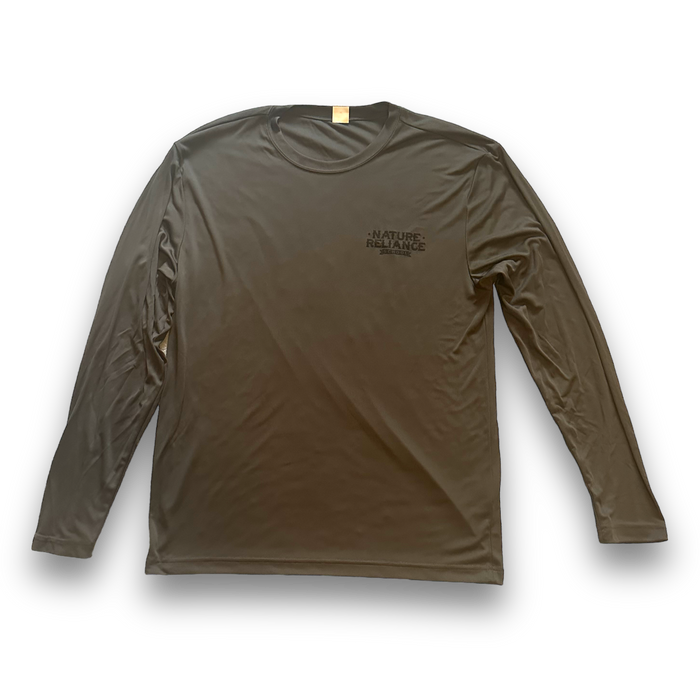 Nature Reliance Long Sleeve Moisture-Wicking Polyester Shirt