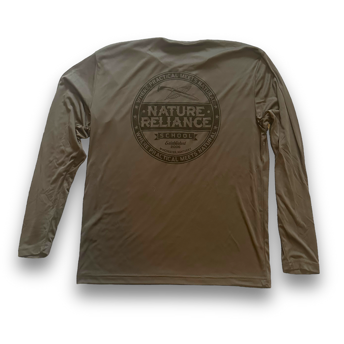 Nature Reliance Long Sleeve Moisture-Wicking Polyester Shirt