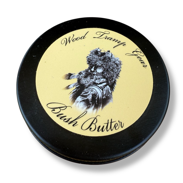 Bush Butter tin by Wood Tramp Gear – all-natural conditioner and waterproofer