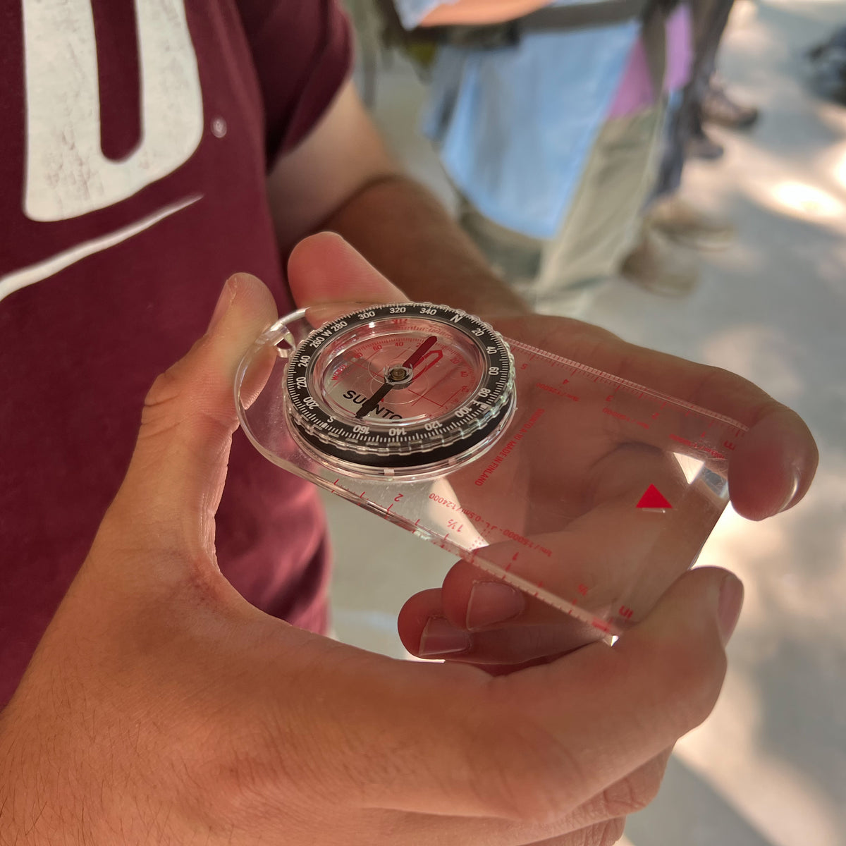 Reading a Compass