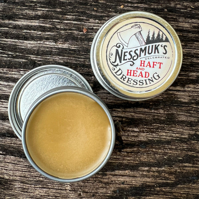 Haft and Head Dressing from Nessmuk
