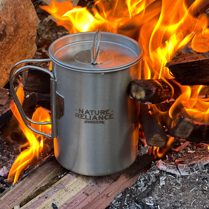 Stainless Steel 16 oz Cup and Lid (500 ml)