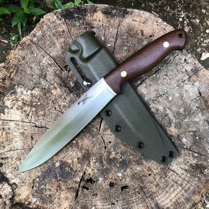 The Shemmanese Long Knife with Kydex sheath