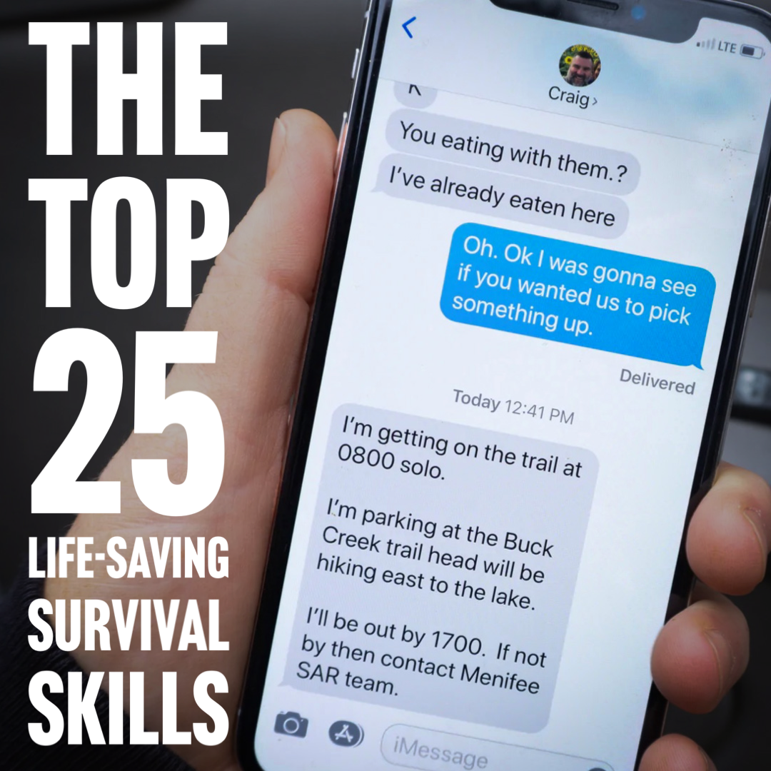 The Top 25 Life-Saving Survival Skills