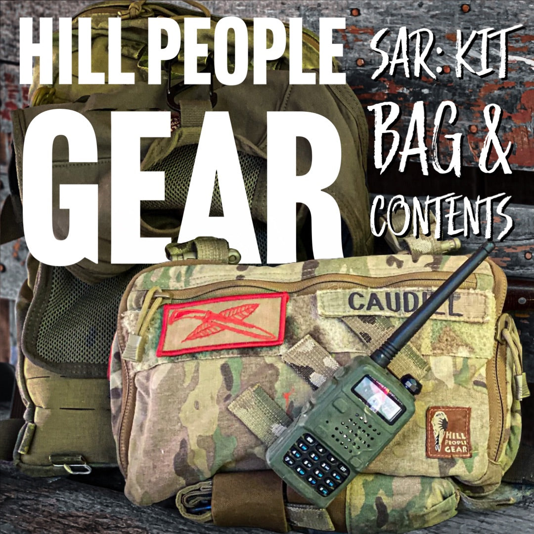Hill People Gear SAR Kit Bag and Contents — Nature Reliance