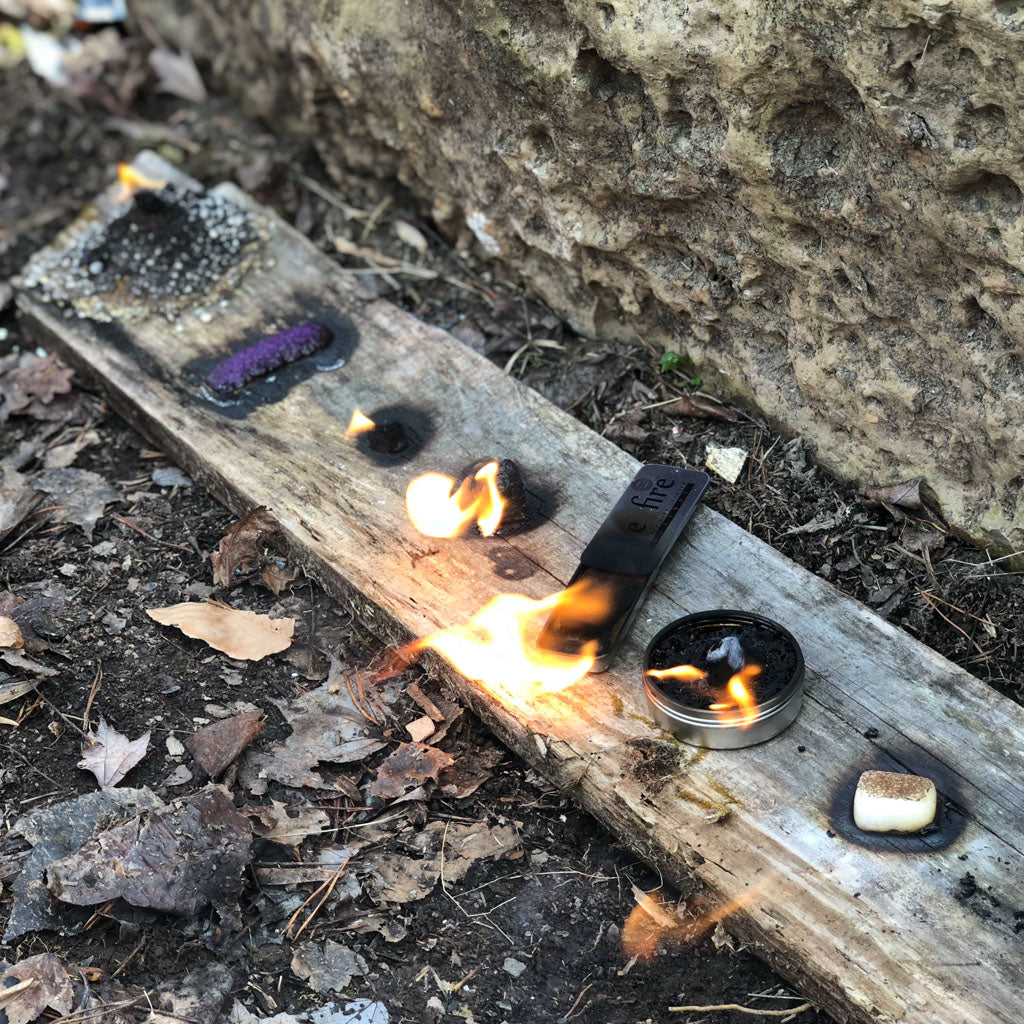 How to make a fire for camping, hiking, backpacking and survival training