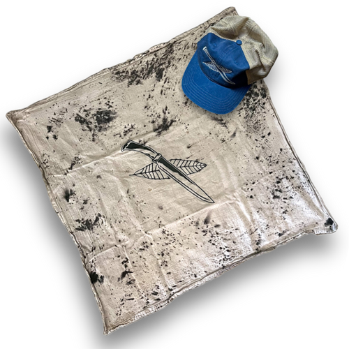Walnut-dyed bandana