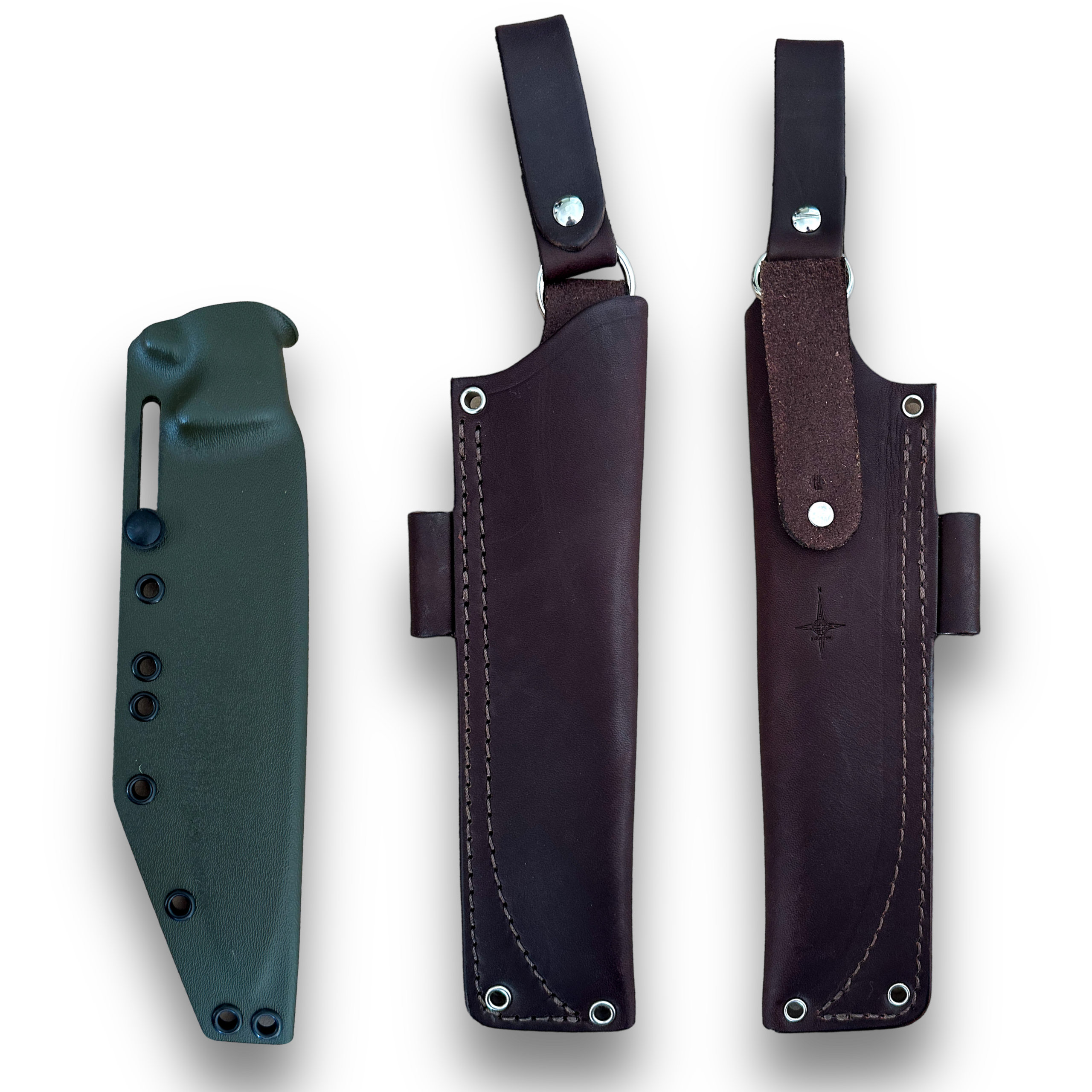 JRE Industries Leather Sheath Sized to Fit - Knives for Sale