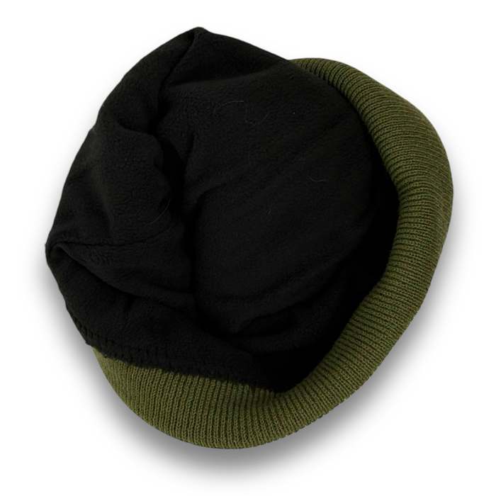 Fleece-Lined Knit Cap