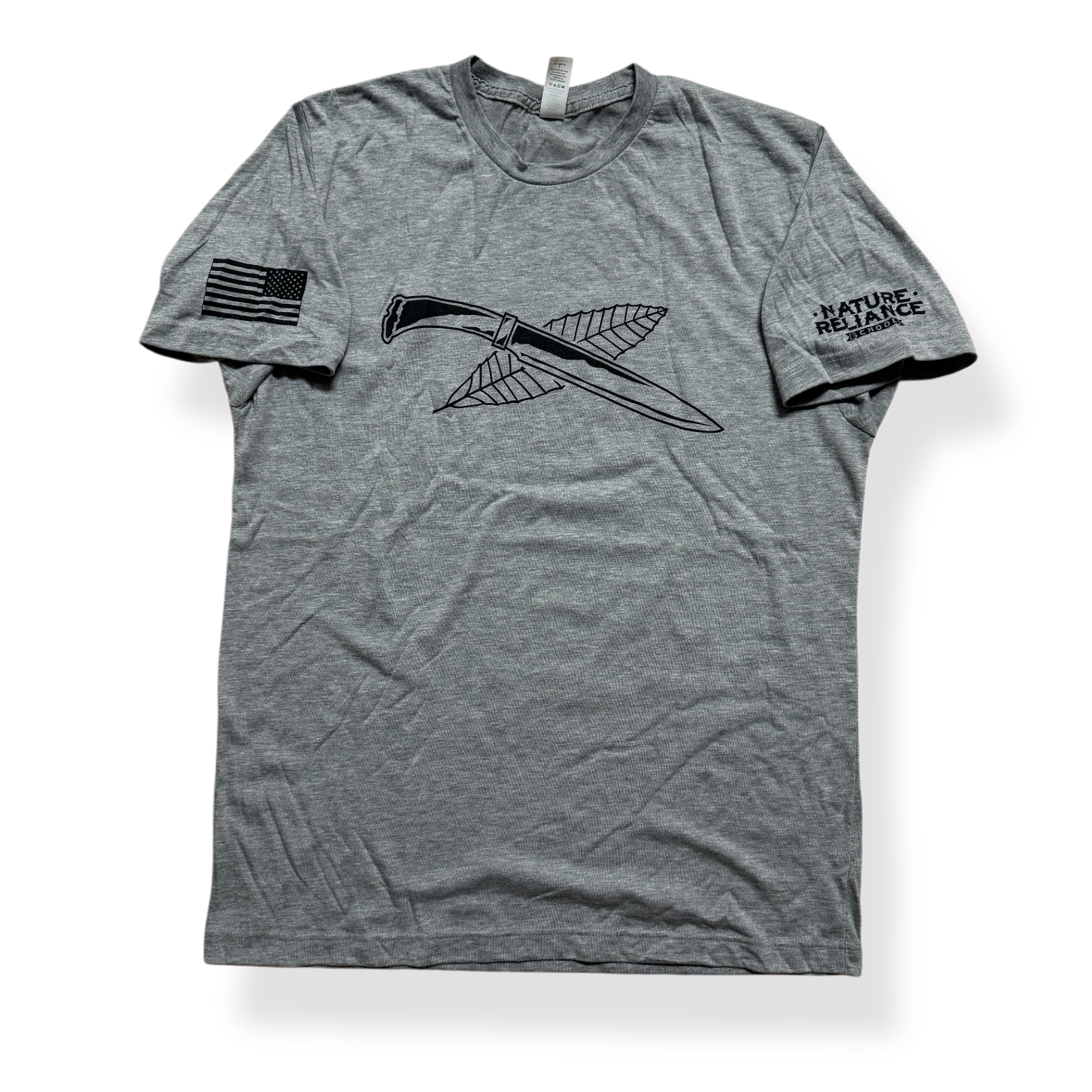 Light Gray T-Shirt – Stylish and breathable light gray t-shirt, perfect for layering or wearing solo in outdoor settings.