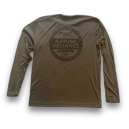 Nature Reliance Long Sleeve Moisture-Wicking Polyester Shirt