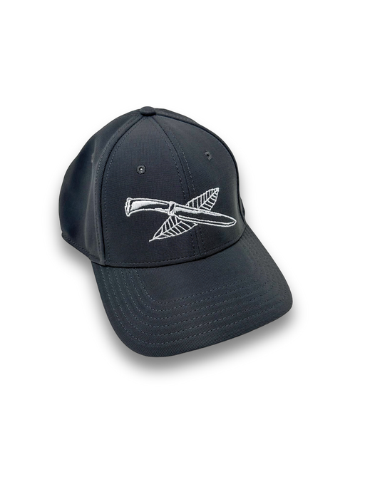 Black low profile trucker hat from nature reliance school