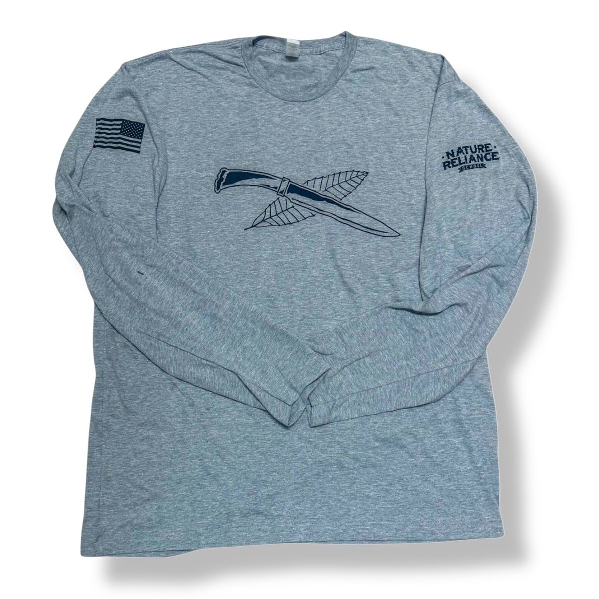 Nature Reliance School Long Sleeve T-Shirt – Comfortable &amp; Durable Outdoor Tee