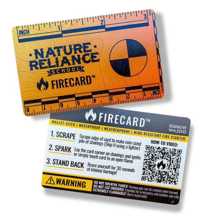 Fire Card - Ultimate Survival Tool in Your Pocket 3 Pack