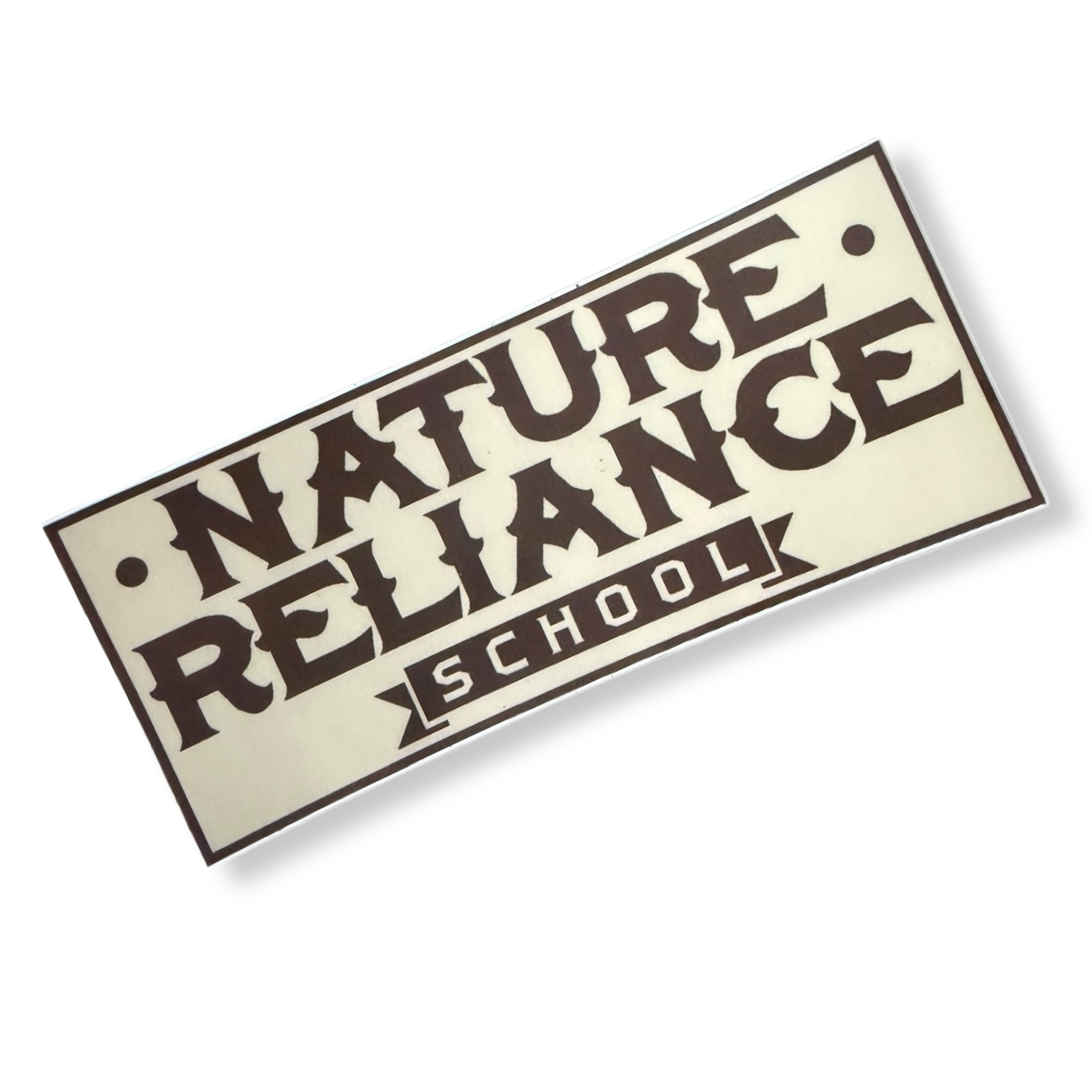 Nature Reliance School Custom Stickers | Field-Inspired, Outdoor-Ready