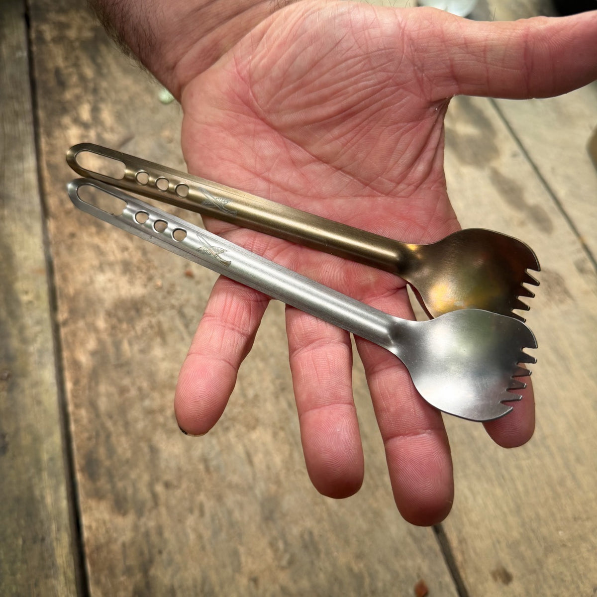 Frontier Titanium Spork by Nature Reliance School